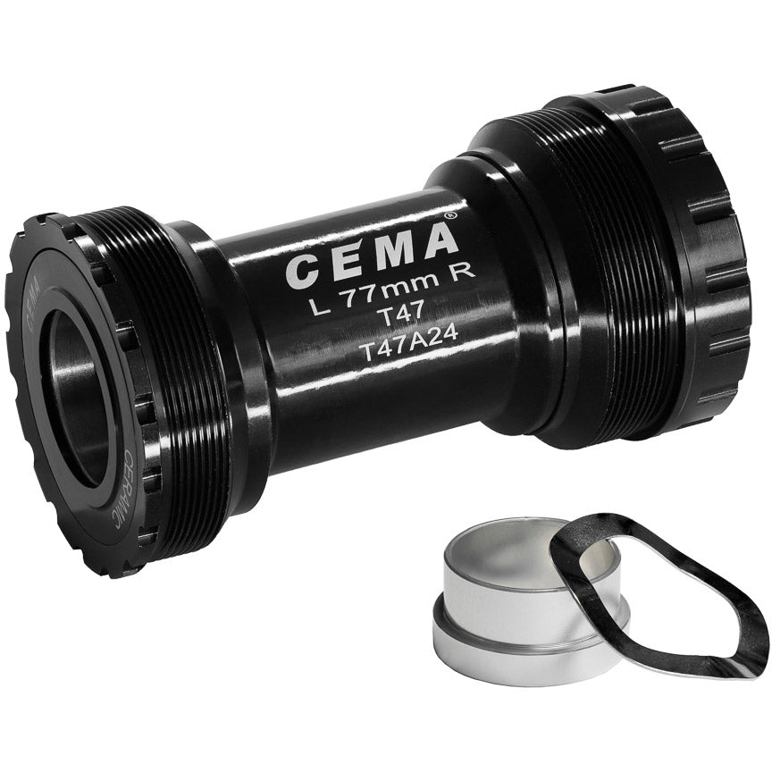 Bracketas CEMA T47A SRAM GXP SG3 Nero in ceramica rivestito