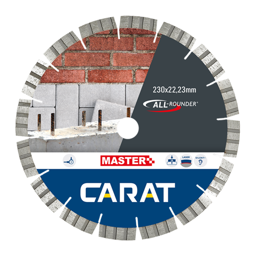 Lama per sega diamantata Carat 230x22,2 tuttofare