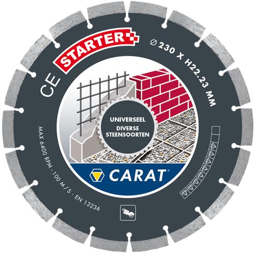 Carat diamantzaagblad ø230 ce starter universeel