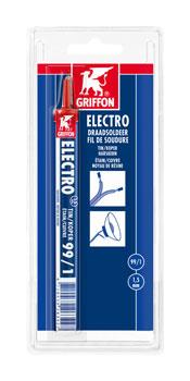 Hilo para soldar Griffon 99 1 núcleo de resina 1,5mm eléctrico