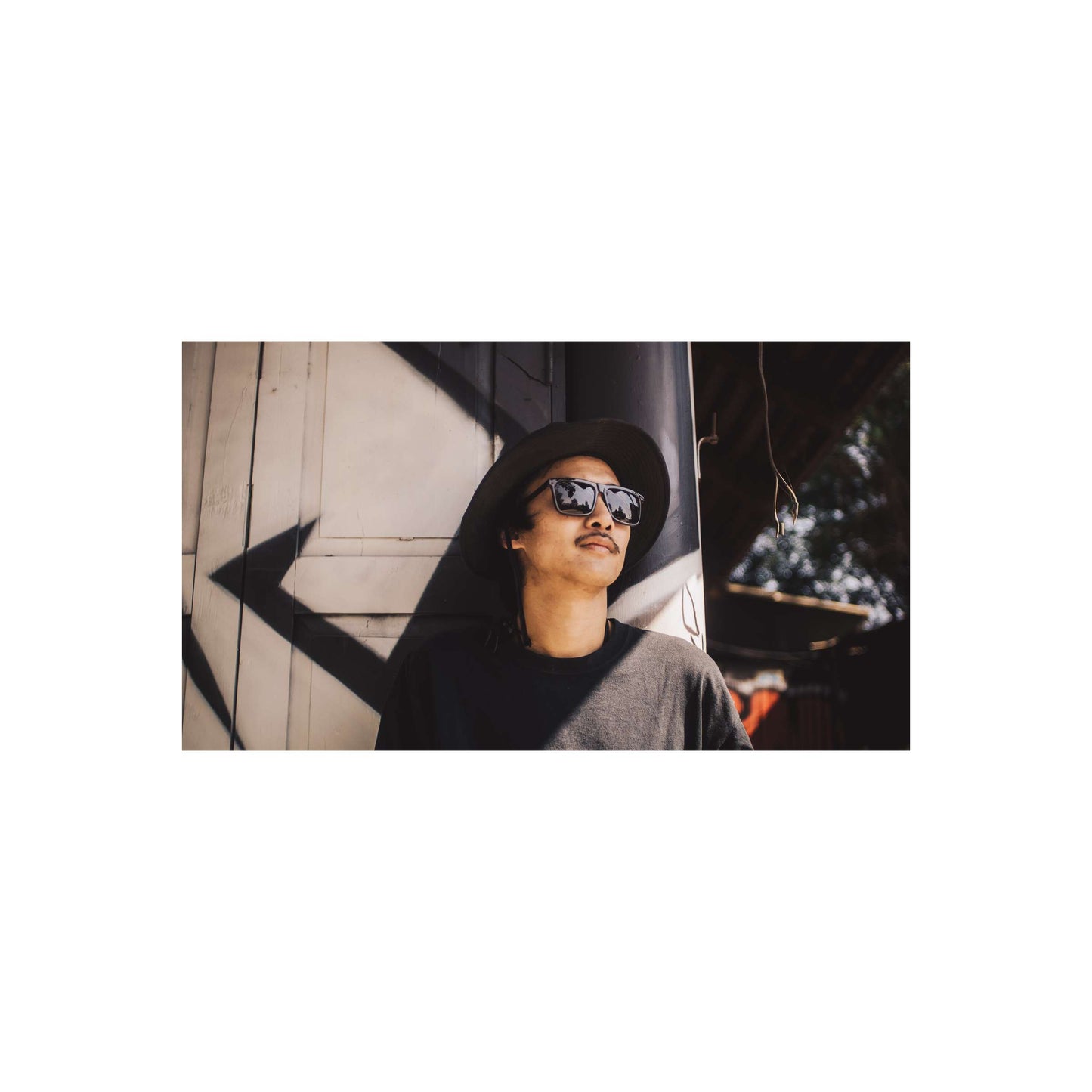 Gafas de chpo bruce gris transparente negro