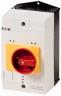 Eaton Moeller Eaton caja de control vacía con mango giratorio rojo amarillo