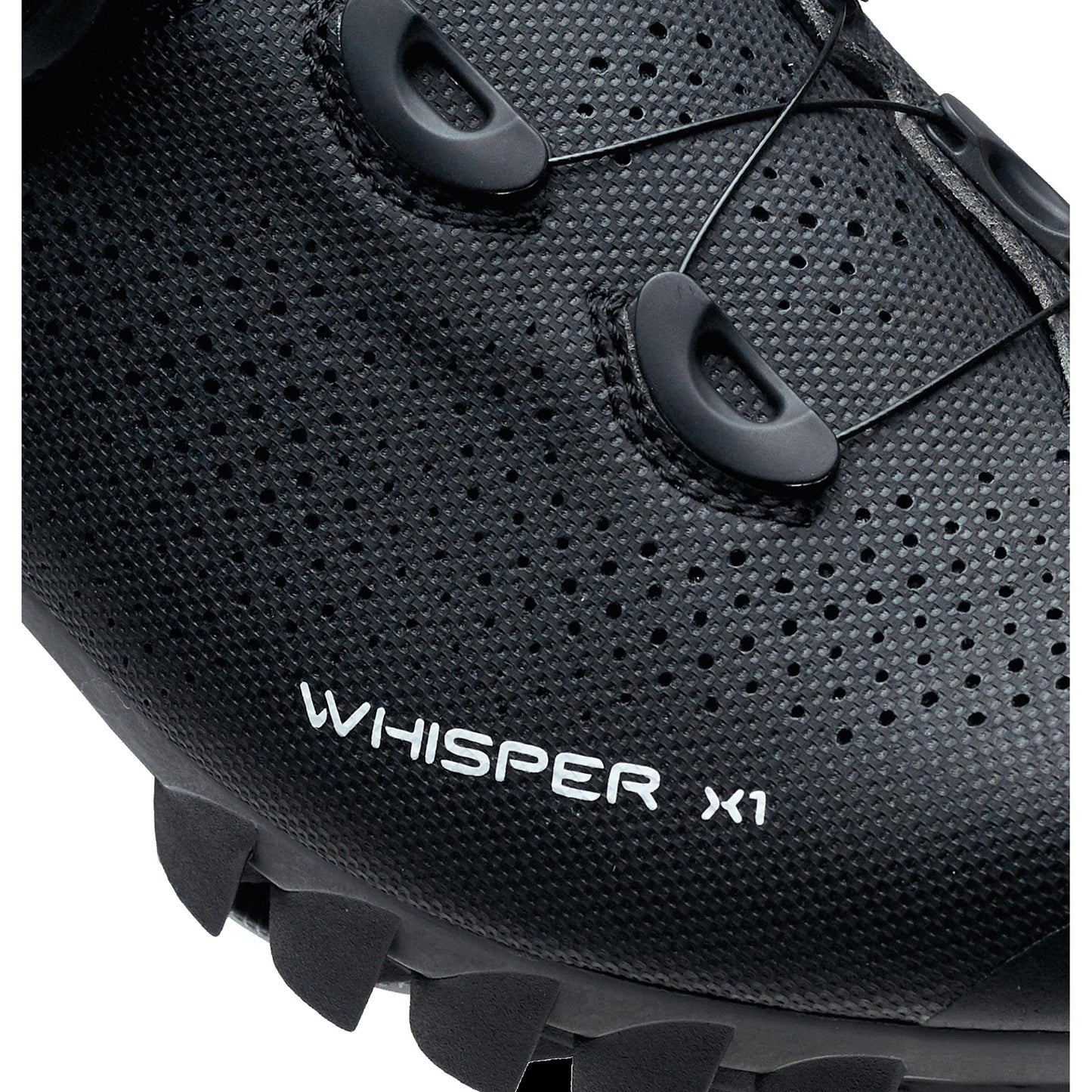 BUZAGLO MTB Zapatos Whisper X1 MTB Tamaño de nylon 39 Negro