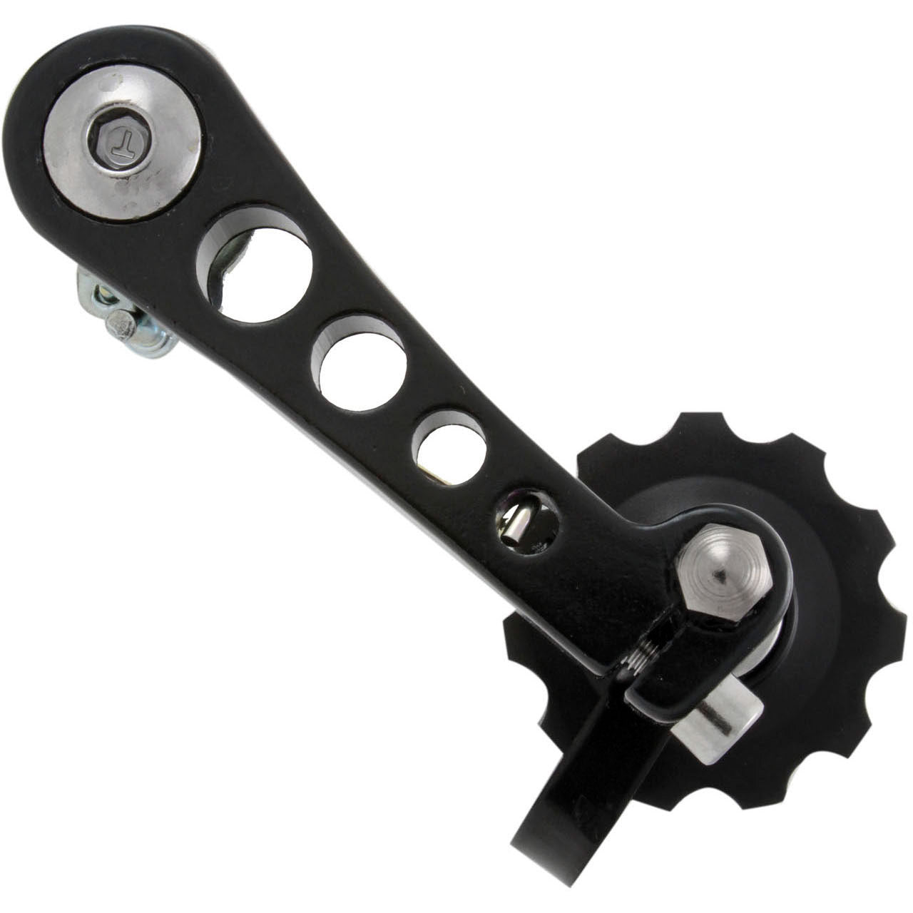Tensor de cadena aluminio 68mm negro bmx dirt single speed