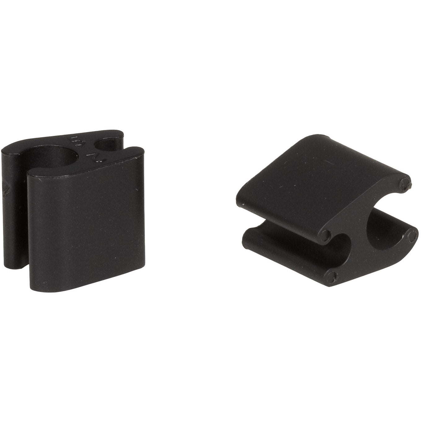Elvedes Clips Cable Duo Black 4.1+5 mm negro (P 10) CP2020102