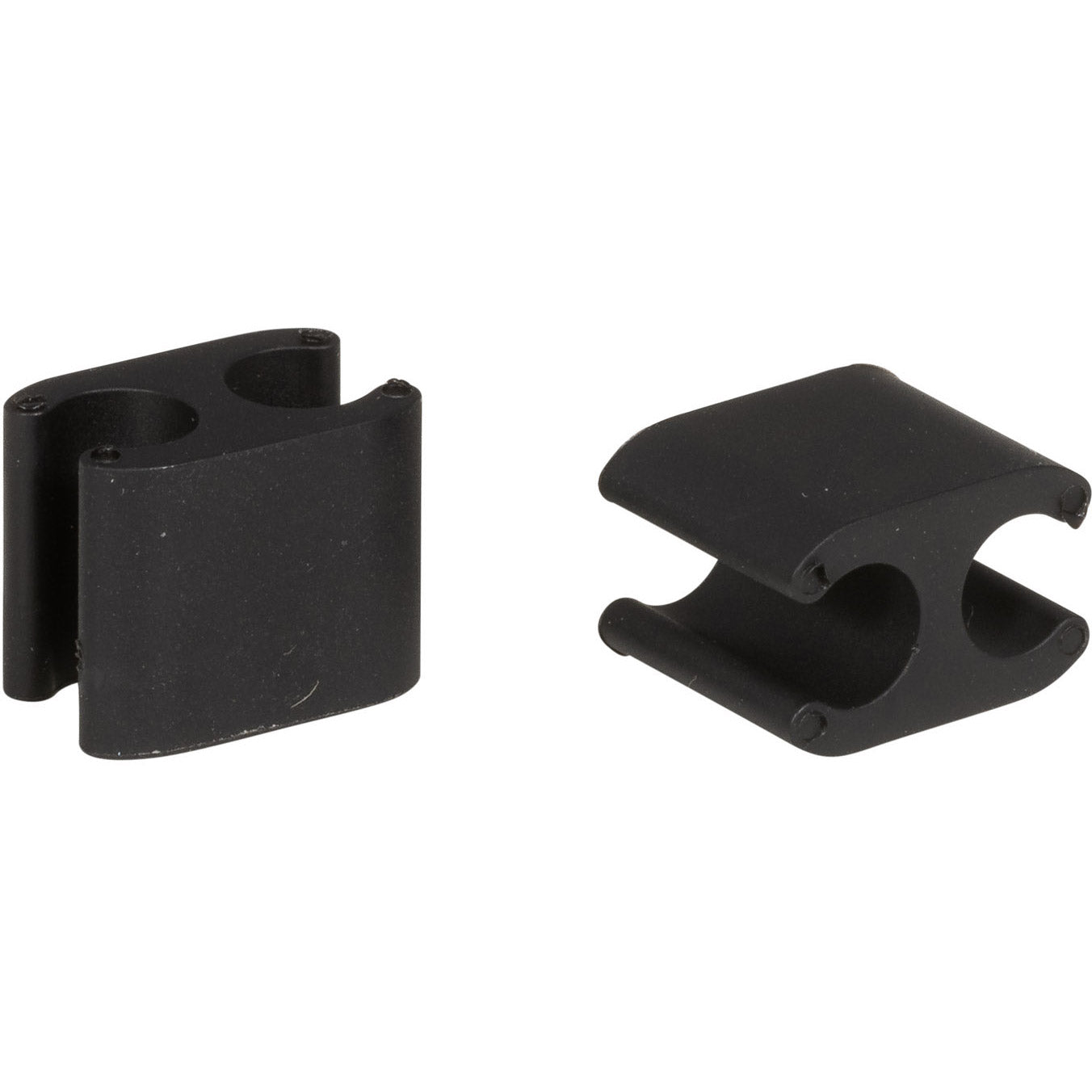 Clip per cavi Elvedes duo nero 5+2,5 mm (TUE2) (X10) CP2020101