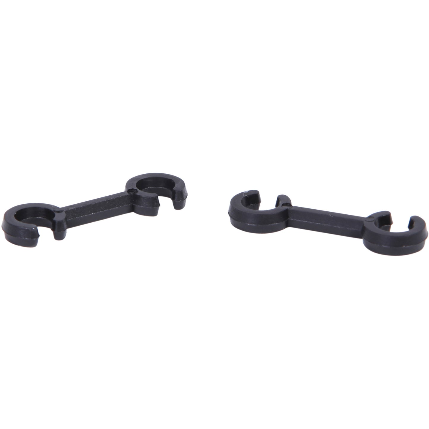 Clip per cavi 4-5 mm PVC Nero (100x) ELV2010020