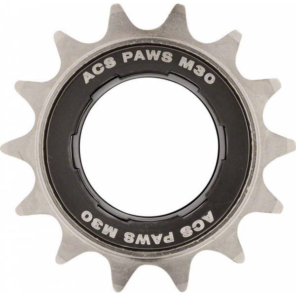 ACS FREWHEEL 14T 3 32 PAWS M30 X 1mm Nickel Grigio