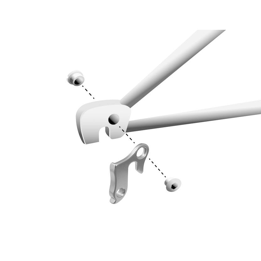 colgante de desviación GH-009 60 mm de plata