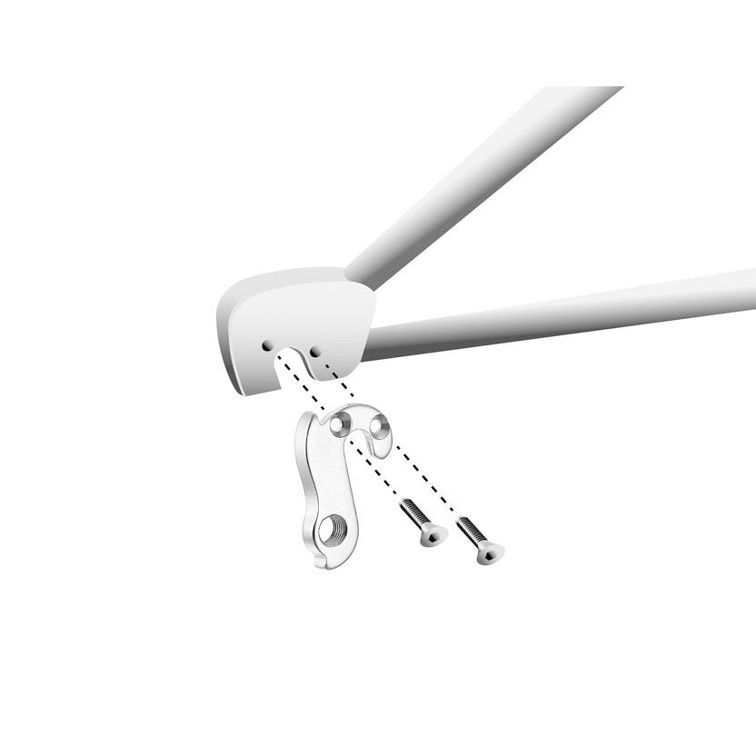 Union Derailleurpad GH-1110 con set di viti M4X0.7