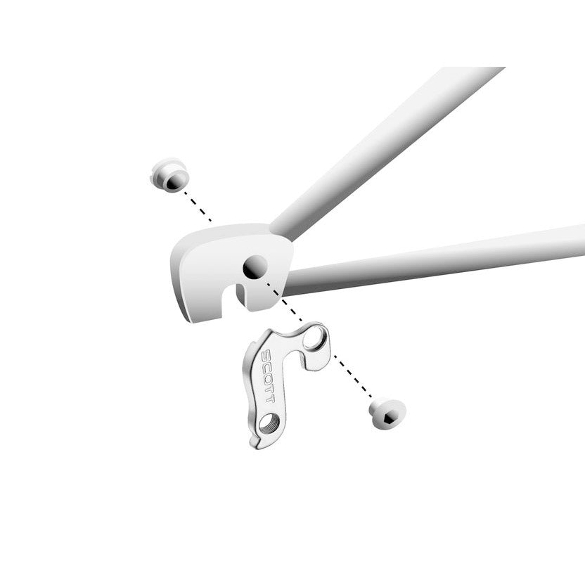 Union DeRailleurpad GH-1220 con ajuste de tornillo M8X0.75