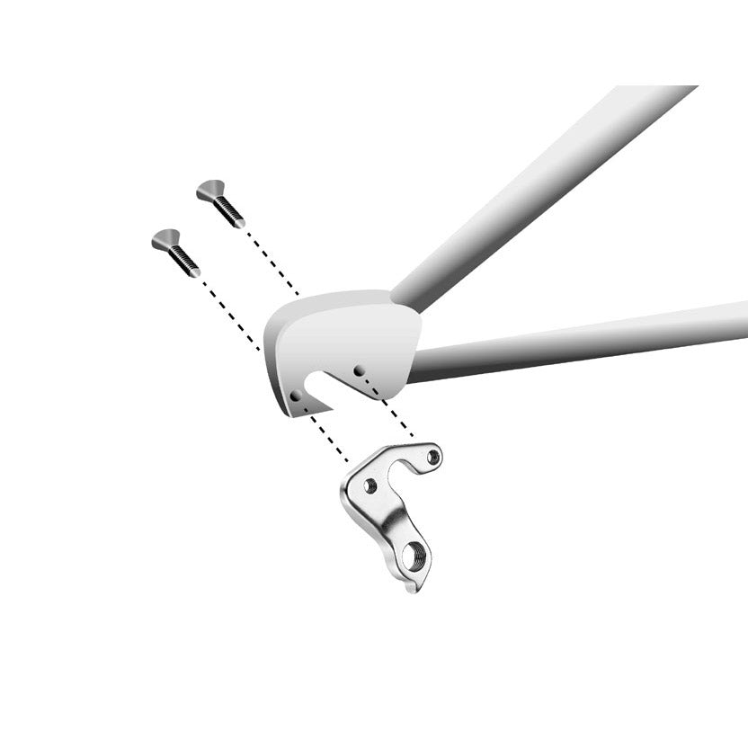 Union Derailleurpad GH-157 Scott con juego de tornillo