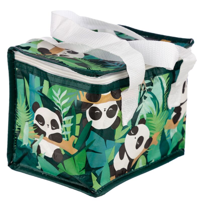 Bolsa de polvo de almuerzo de diseño de panda