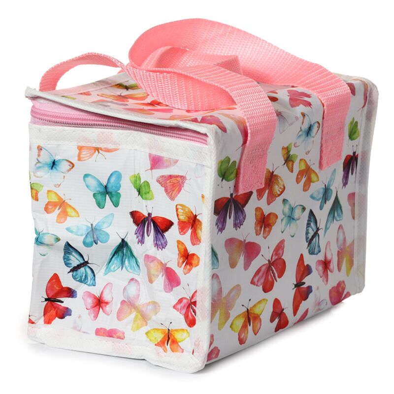 Butterfly House Recycle Botella de plástico Bolsa de enfriamiento Bolsa de almuerzo