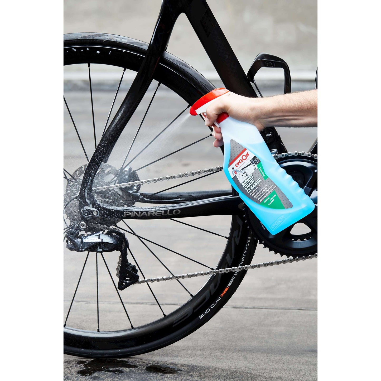 Cyclon Bionet Chain Cleaner Triggerspray 750 ml (en el paquete de ampolla)