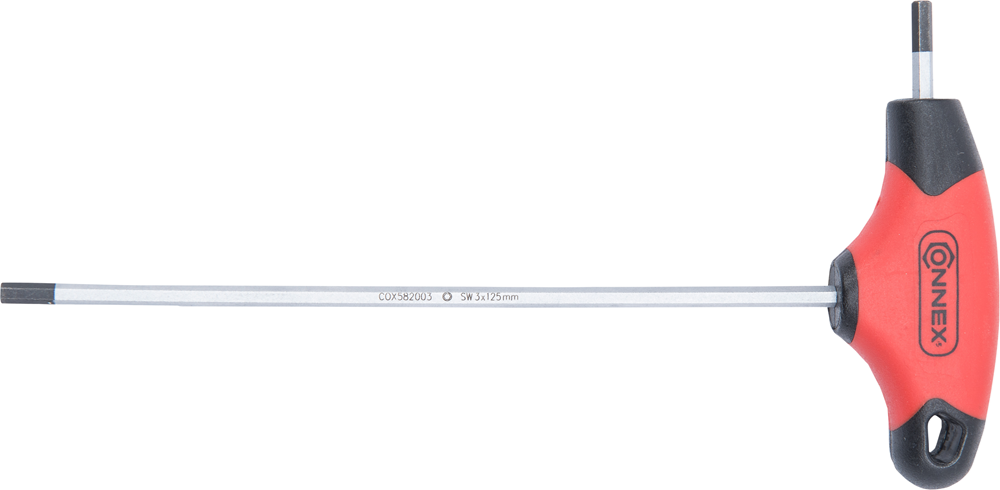 Chiave esagonale Connex con maniglia a T 3x150 - cox582003