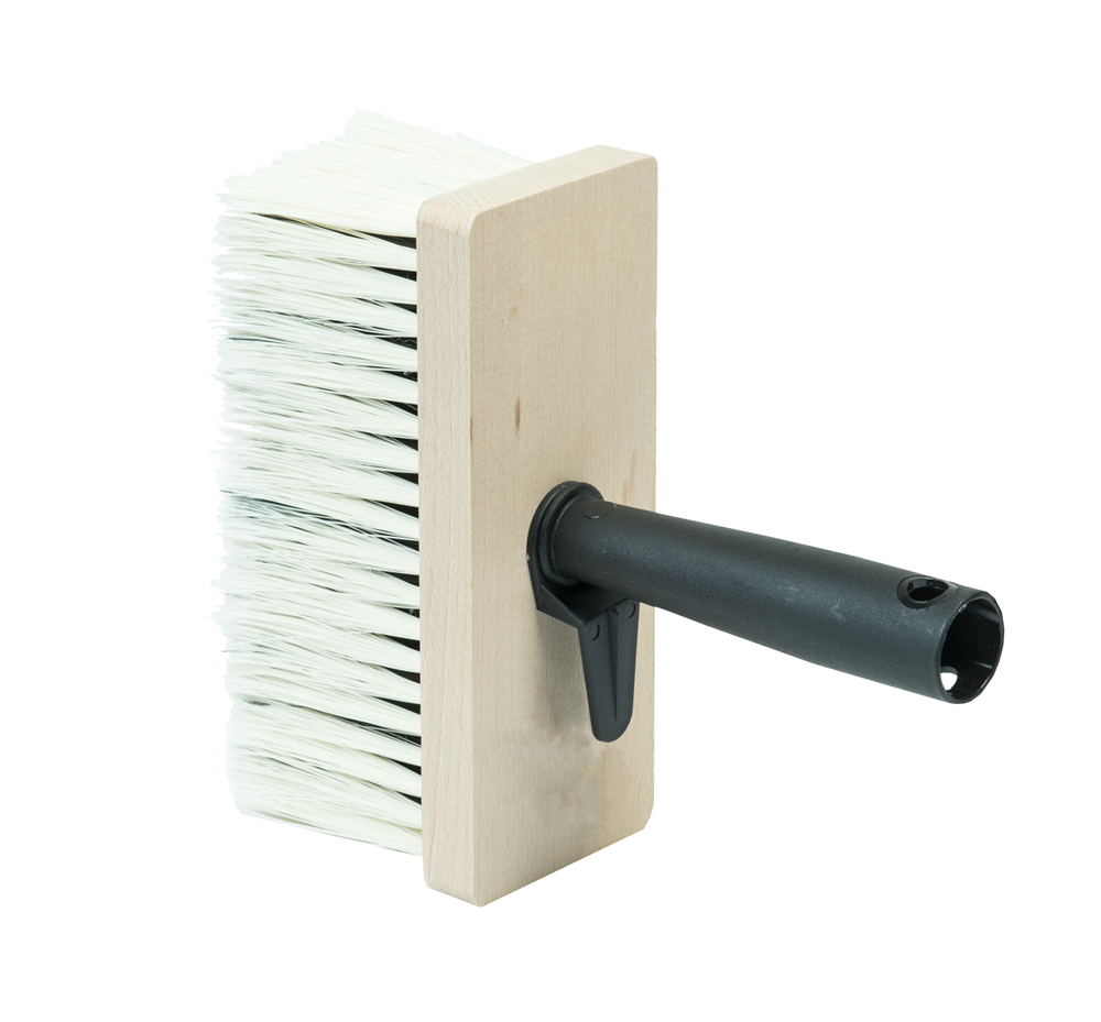 Connex spazzola bianca perlon 7x17cm - cox781597