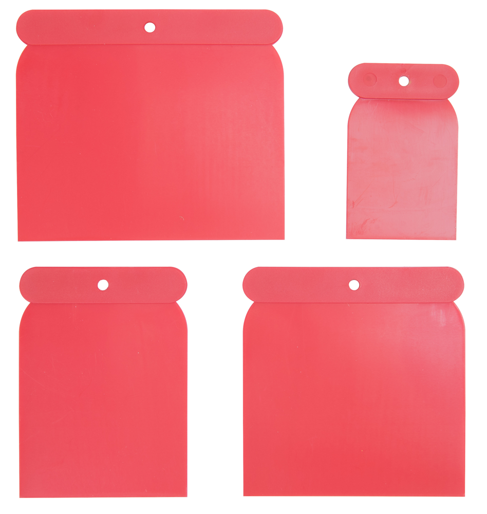 Connex set spatole giapponesi in plastica 4 pezzi - cox881010