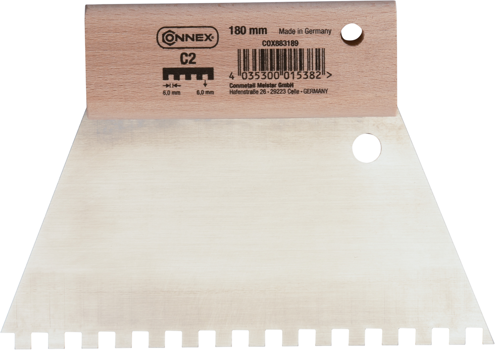 Peine pegamento Connex 180mm 6x6mm c2 - cox883189