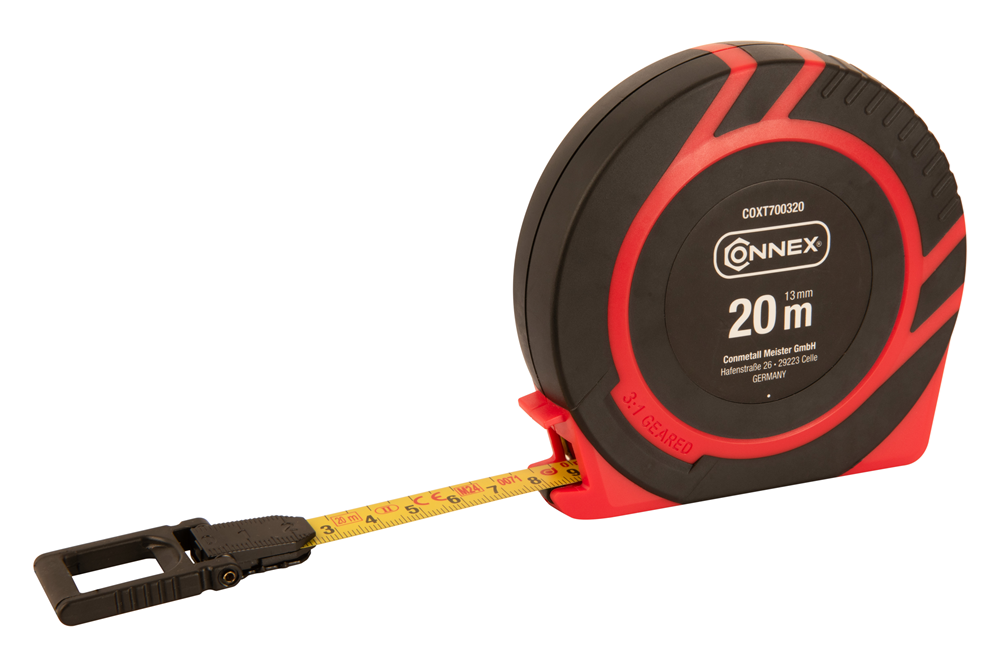 Cinta métrica connex 20m abs calibración euro - coxt700320