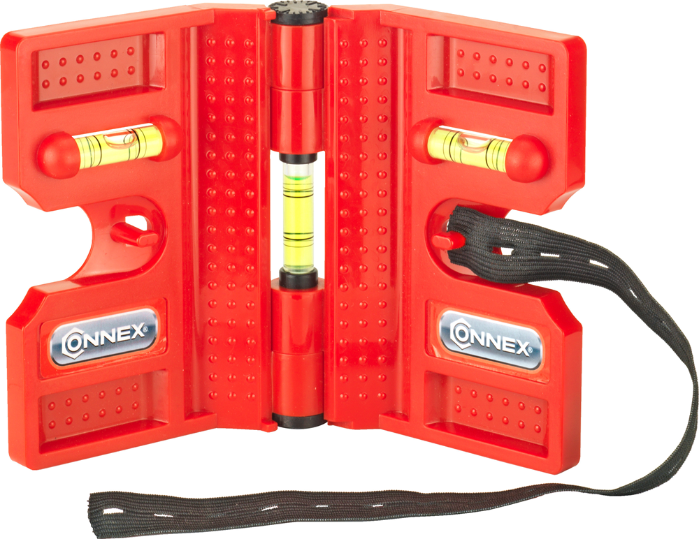 Livella ad angolo Connex con 3 fiale 13,5 cm - coxt743135