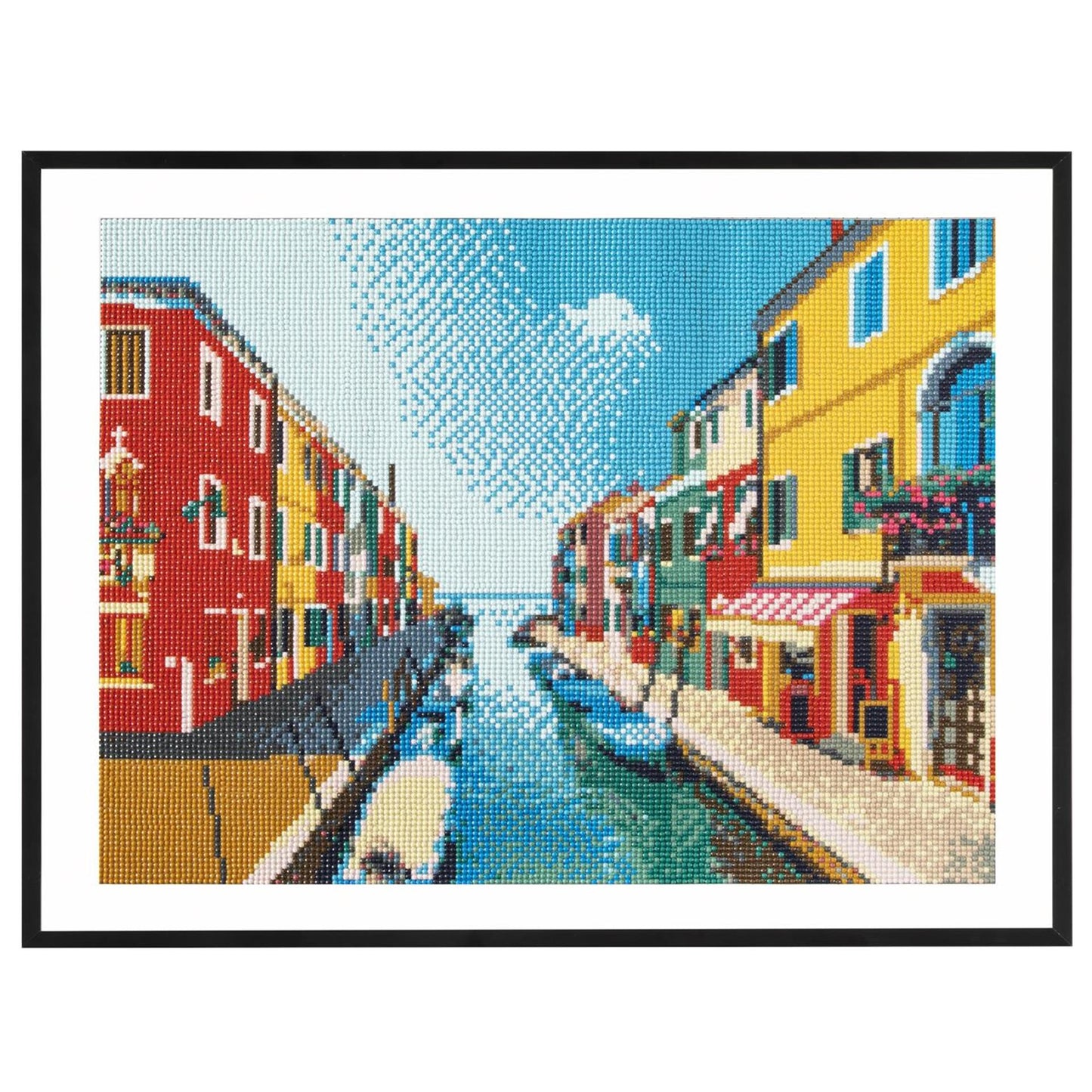 Cuadro de diamantes Moxy, 40x50cm, canal