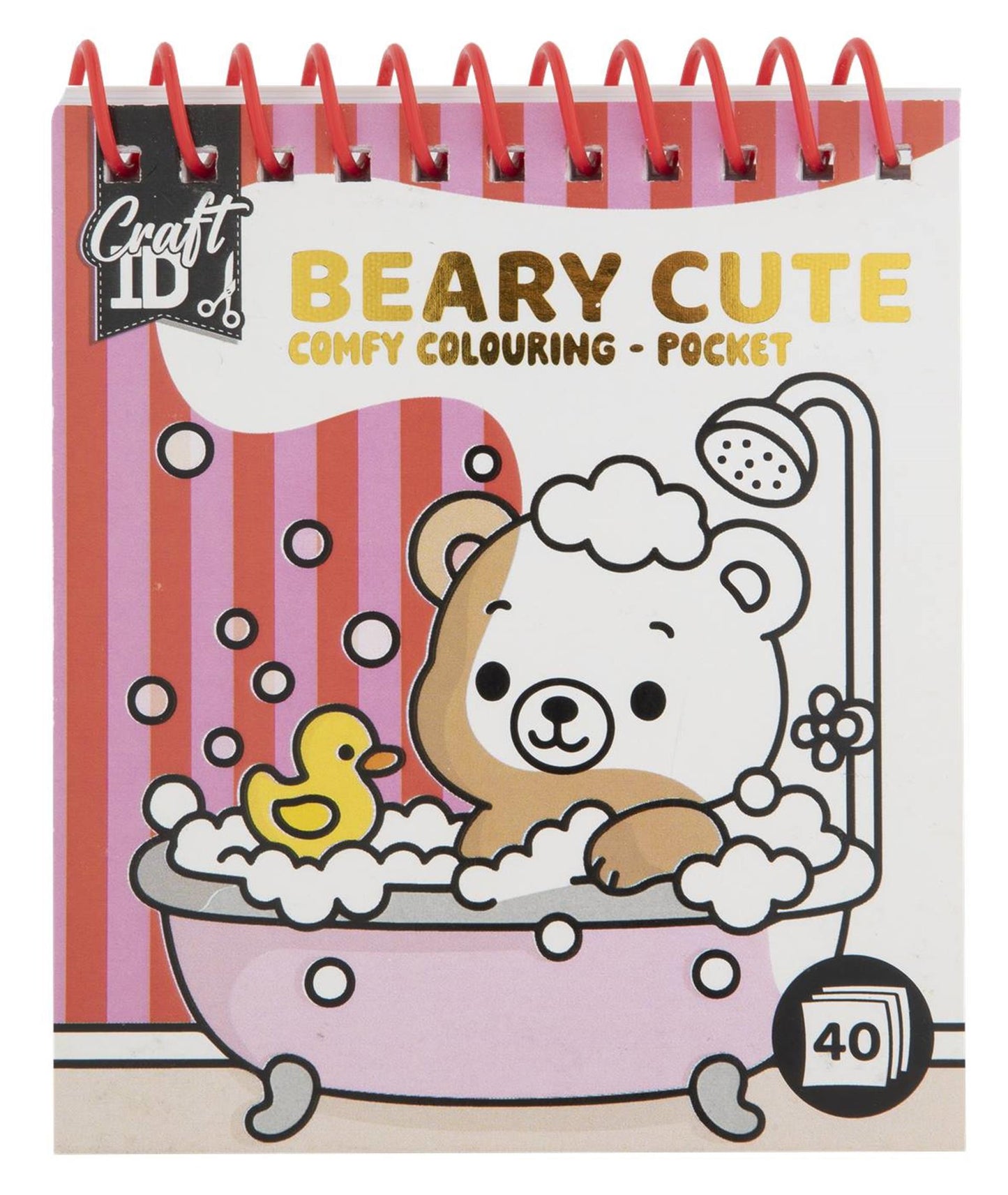 Craft id comodo da colorare mini 10x10 cm