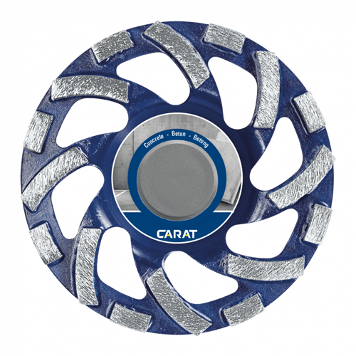 Testa portamola Carat ø125 cubc cemento classico