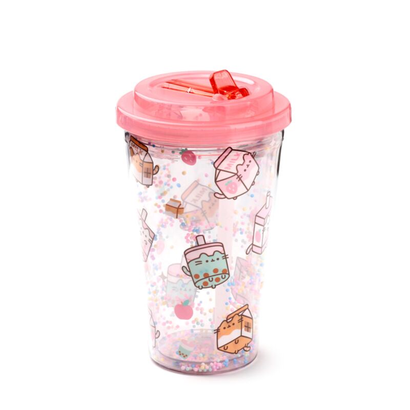 Pusheen SIPS Breack -Strain Durable Double -Walled Cup Cup