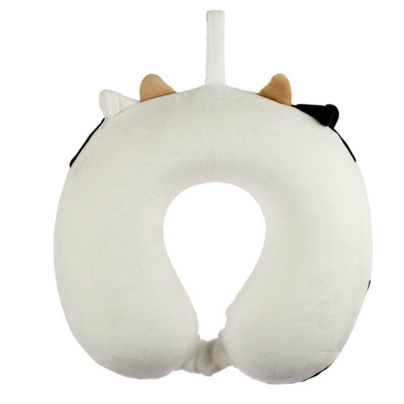 RelleAzzz Koe Plush Memory Foam Neck Almohada