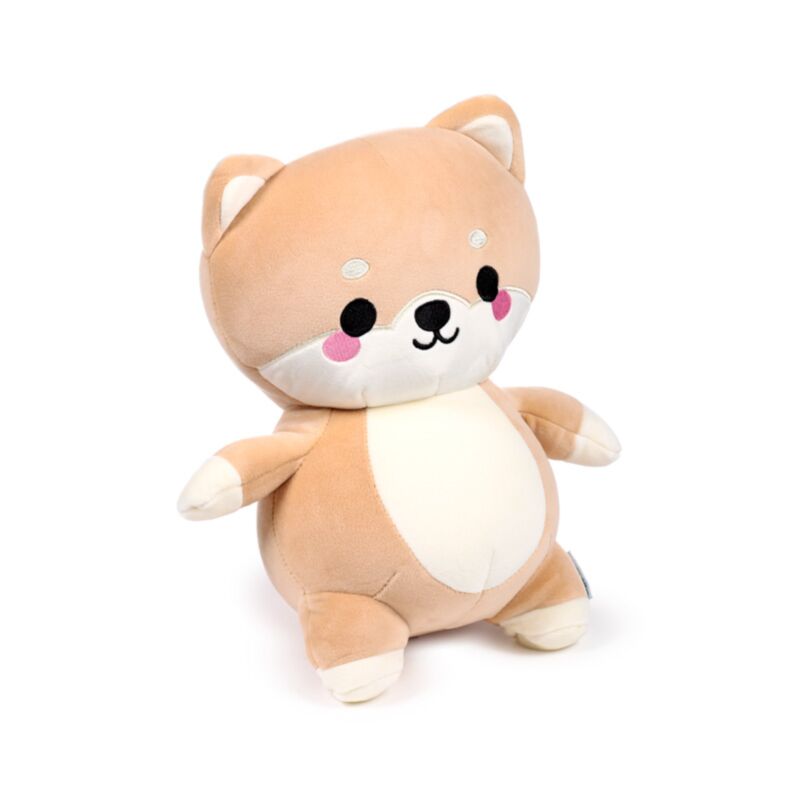 Swapseazzz adoramals shuggs de shiba inu 2 in 1 cuscino da viaggio peluche