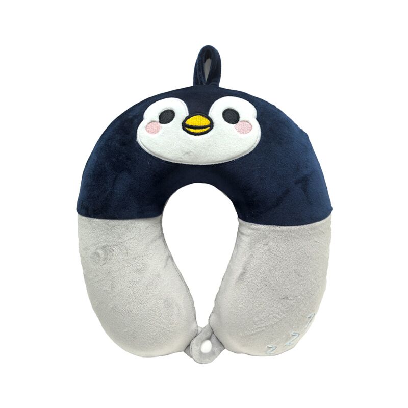 Relaxeazzz Adoramals Chip il cuscino da viaggio per bambini Pinguino