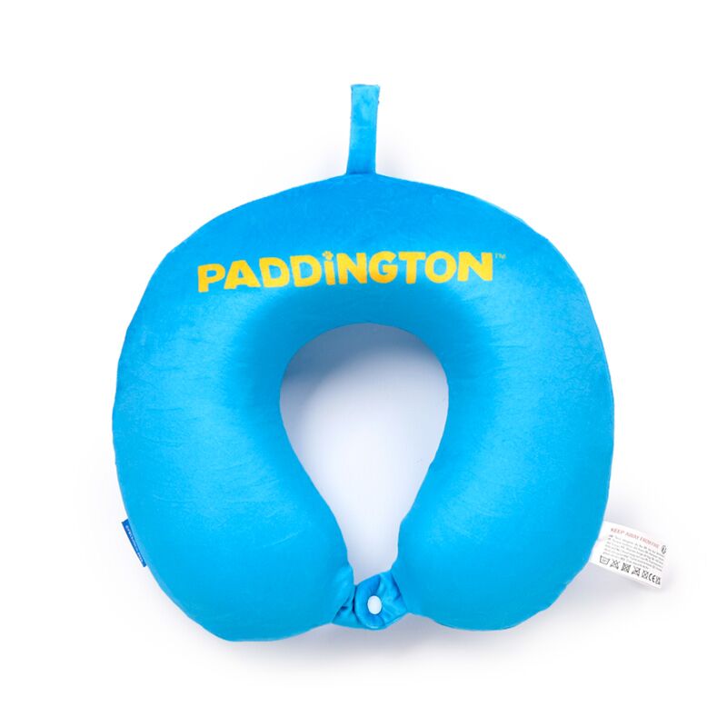 Cuscino per il collo in memory foam in peluche Relaxeazzz Padton Bear