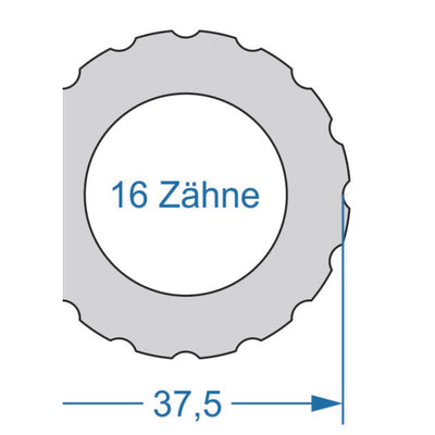 Cycplus Cycle Tools Power.Tool 1 lado T16 37.5
