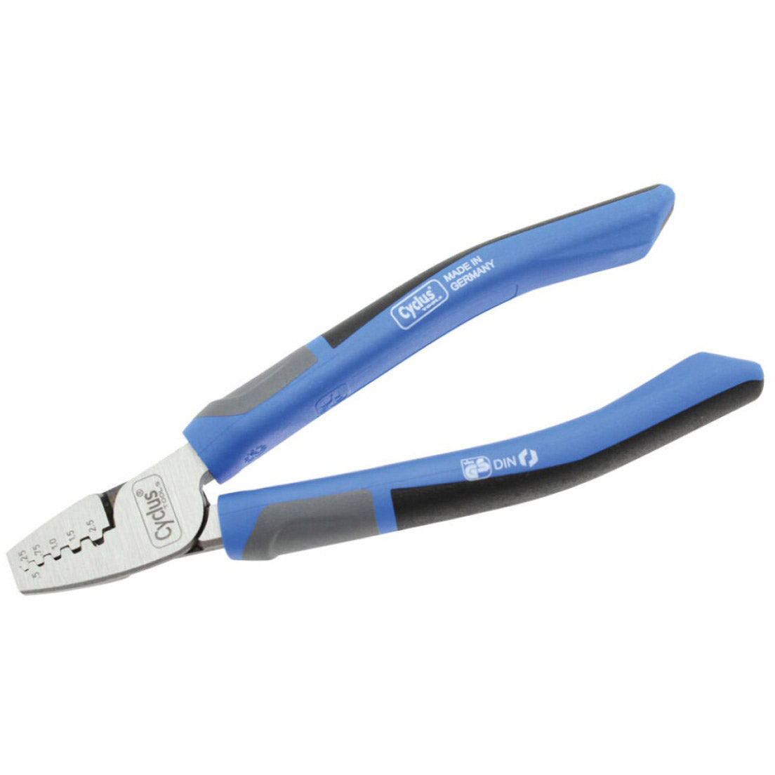 Pinza per crimpare ciclo Cycplus 0,25 - 2,5 mm² impugnatura ergonomica