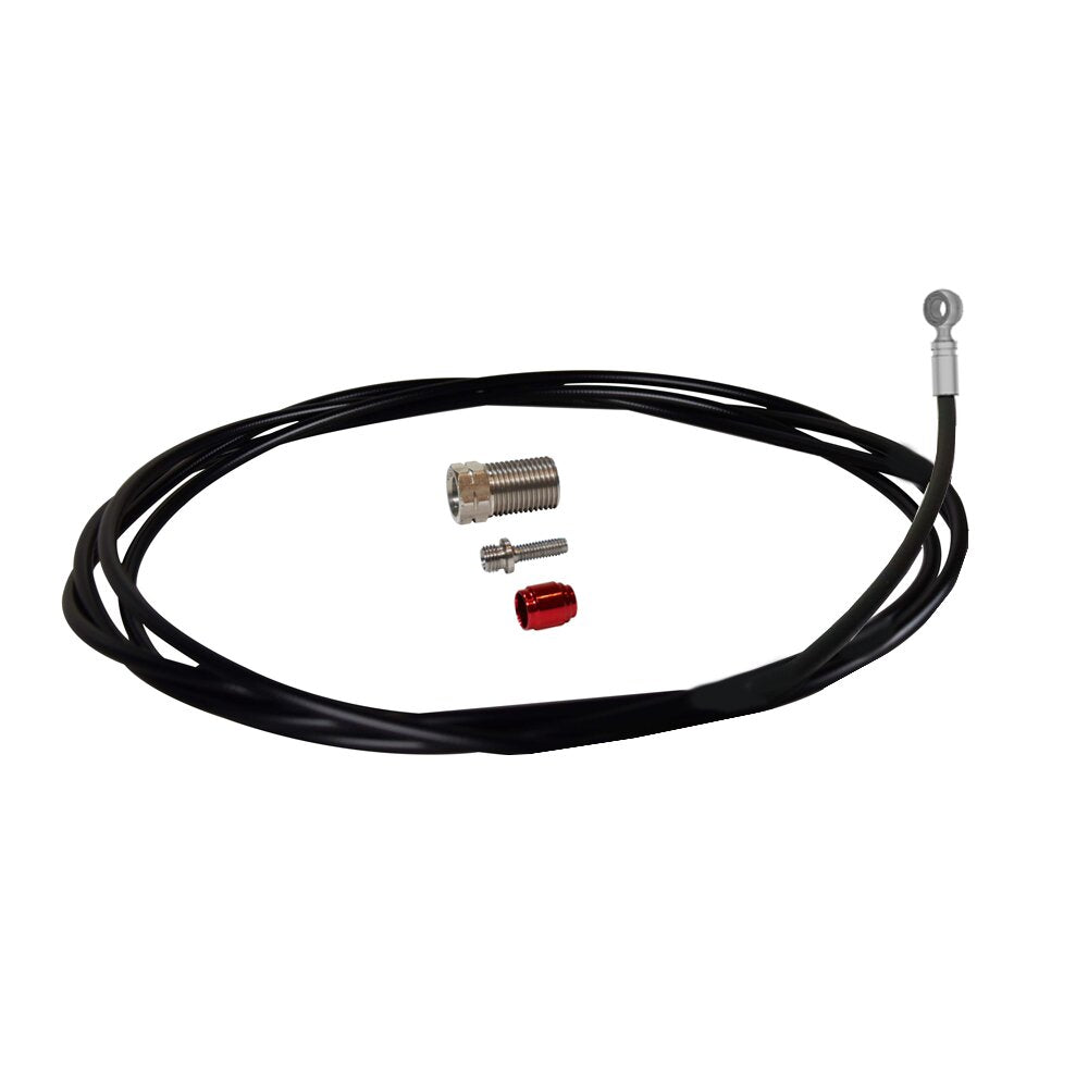 Latiguillo de freno Cyclo tech sram rojo rival force mono 90°, trasero