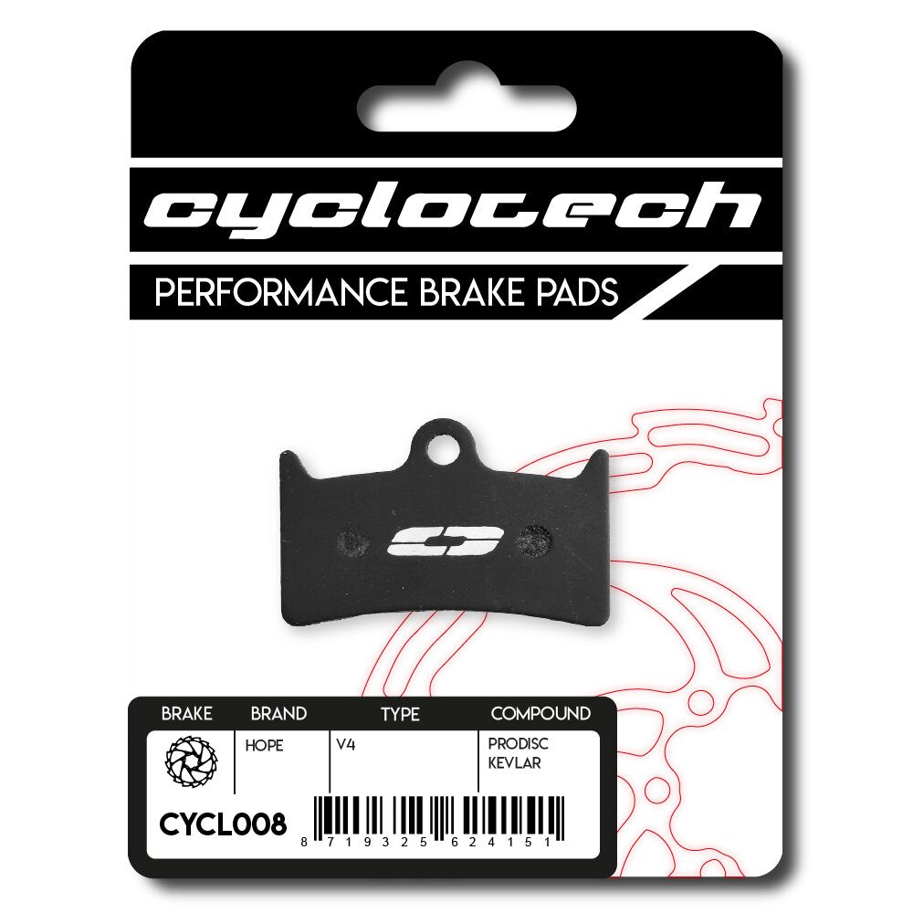 Pastiglia freno a disco Cyclo Tech Prodisc Kevlar Hope V4