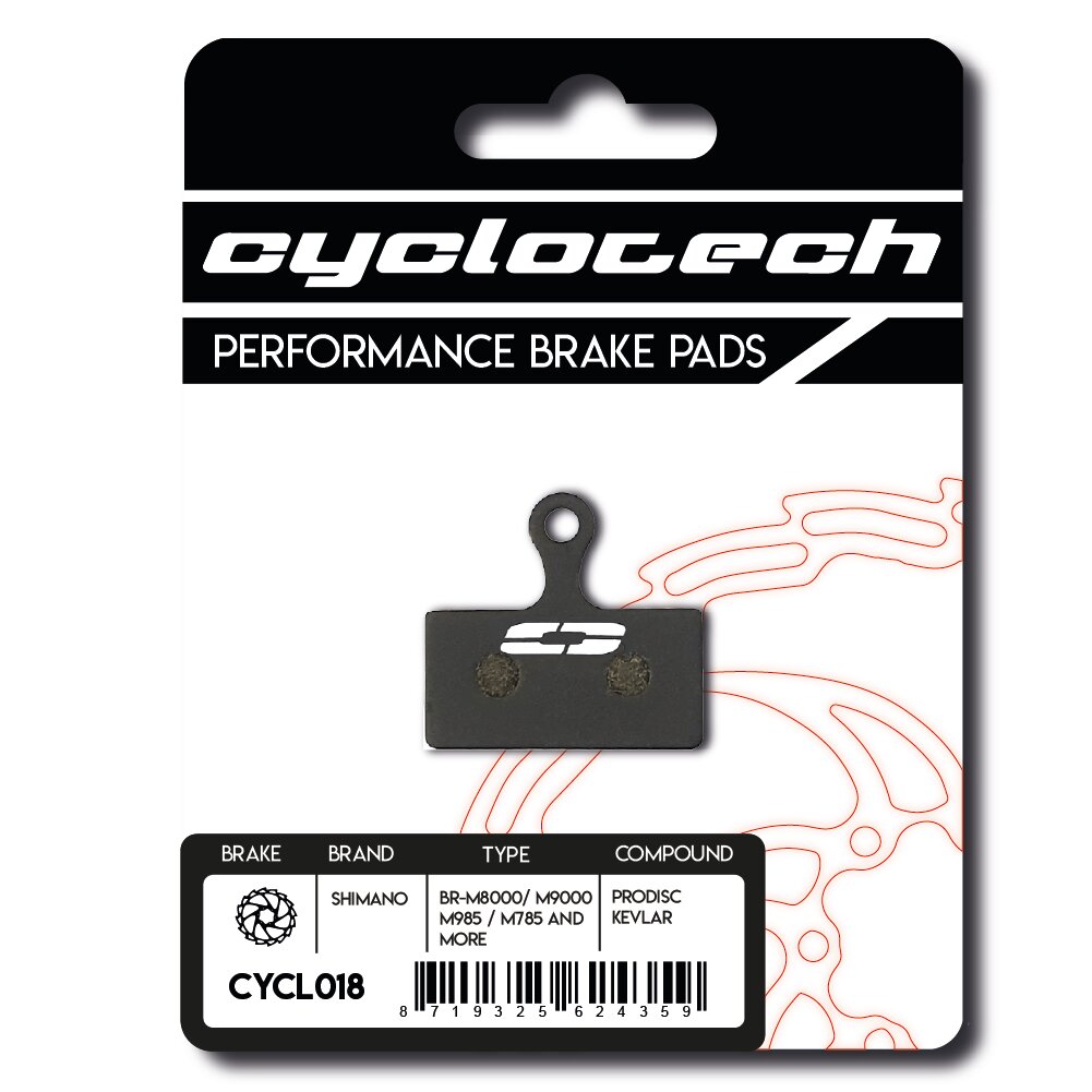 Pastiglia freno a disco Cyclo Tech Prodisc Kevlar Shimano Xt