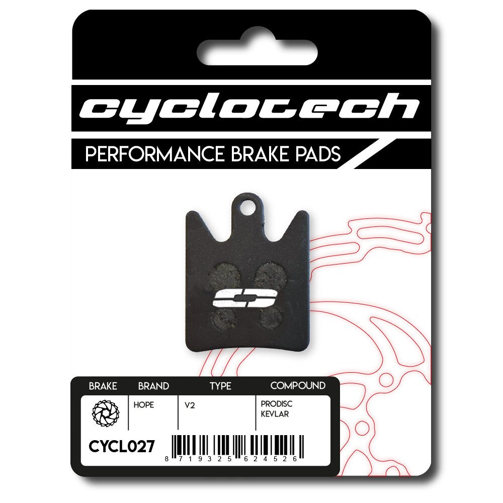Pastiglia freno a disco Cyclo Tech Prodisc Kevlar Hope V2