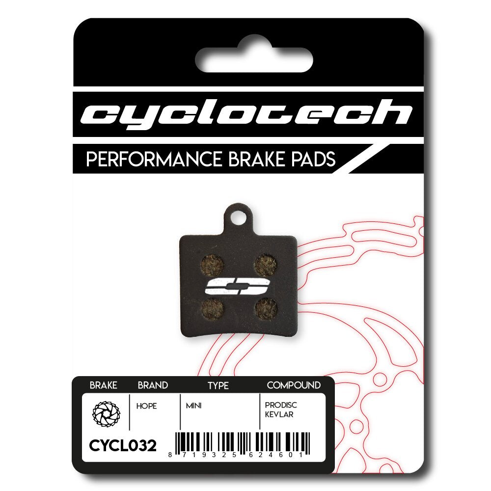 Pastiglia freno a disco Cyclo Tech Prodisc Kevlar Hope Mini