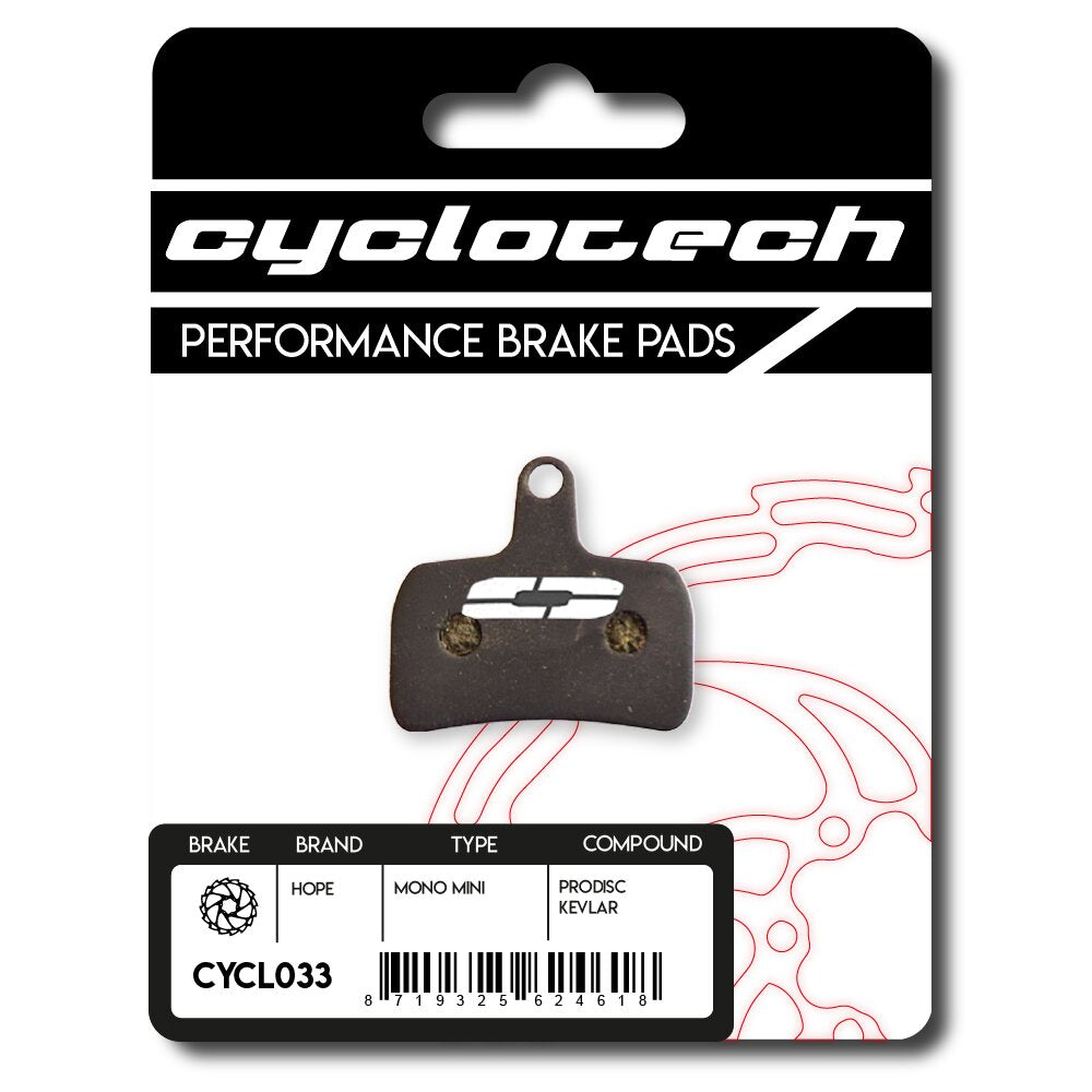 Pastiglia freno a disco Cyclo Tech Prodisc Kevlar Hope Mono Mini