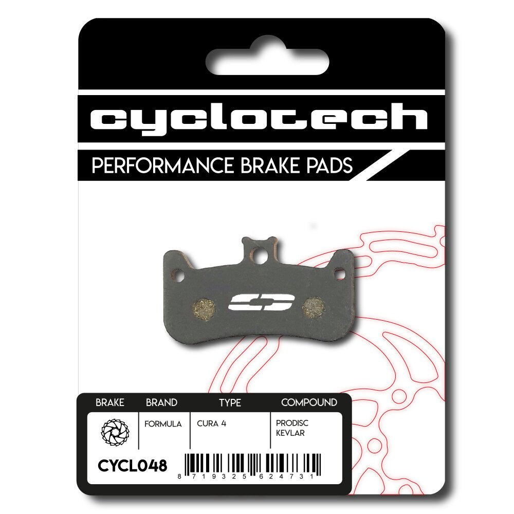 Pastiglia freno a disco Cyclo Tech Prodisc Kevlar Formula Cura 4