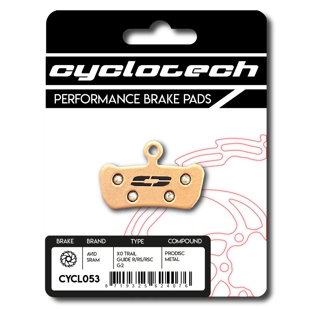 Pastiglia freno a disco Cyclo Tech Prodisc Metal Sram G2