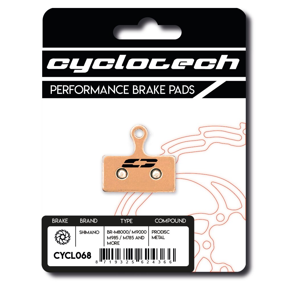 Pastiglia freno a disco Cyclo Tech Prodisc Metal Shimano Xt