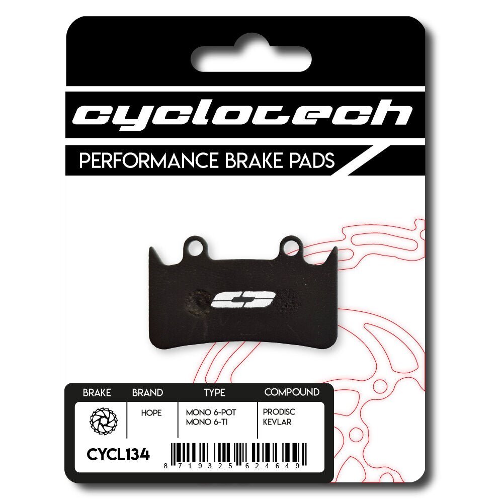 Pastiglia freno a disco Cyclo Tech Prodisc Kevlar Hope Mono