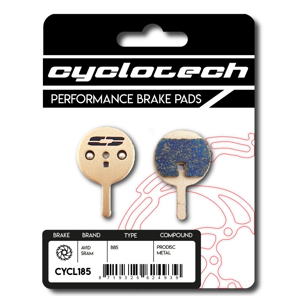 Pastiglia freno a disco Cyclo Tech ProDisc Metal Avid BB5