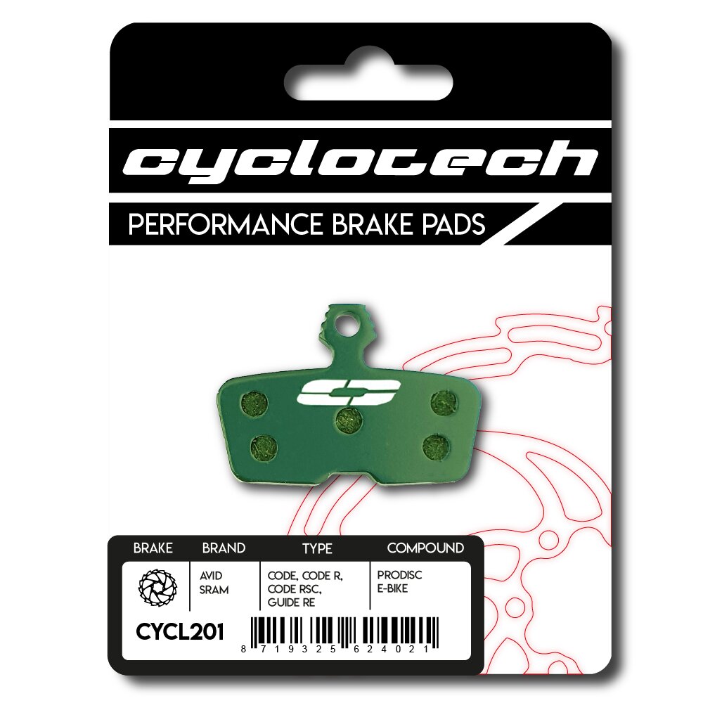 Pastiglia freno a disco Cyclo tech prodisc e-bike codice sram