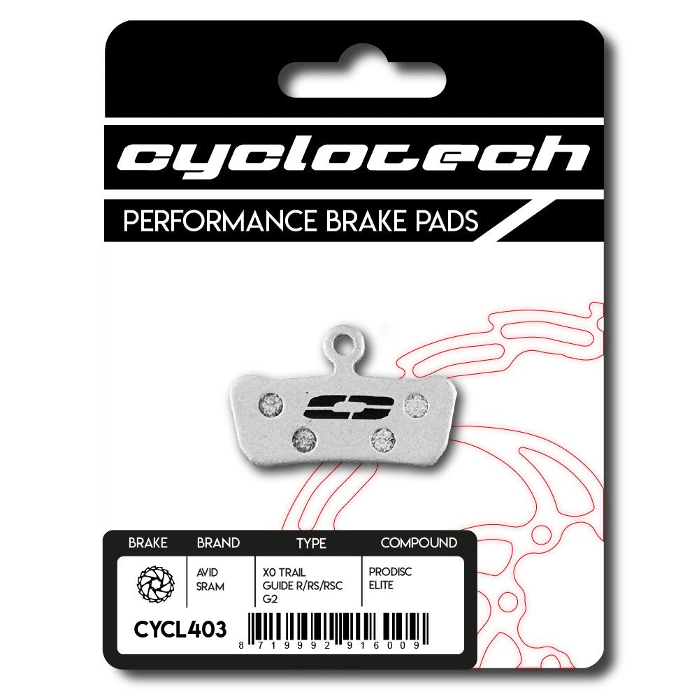 Pastiglia freno a disco Cyclo Tech Prodisc Elite SRAM G2