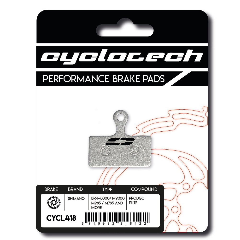 Pastiglia freno a disco Cyclo Tech Prodisc Elite Shimano Xt