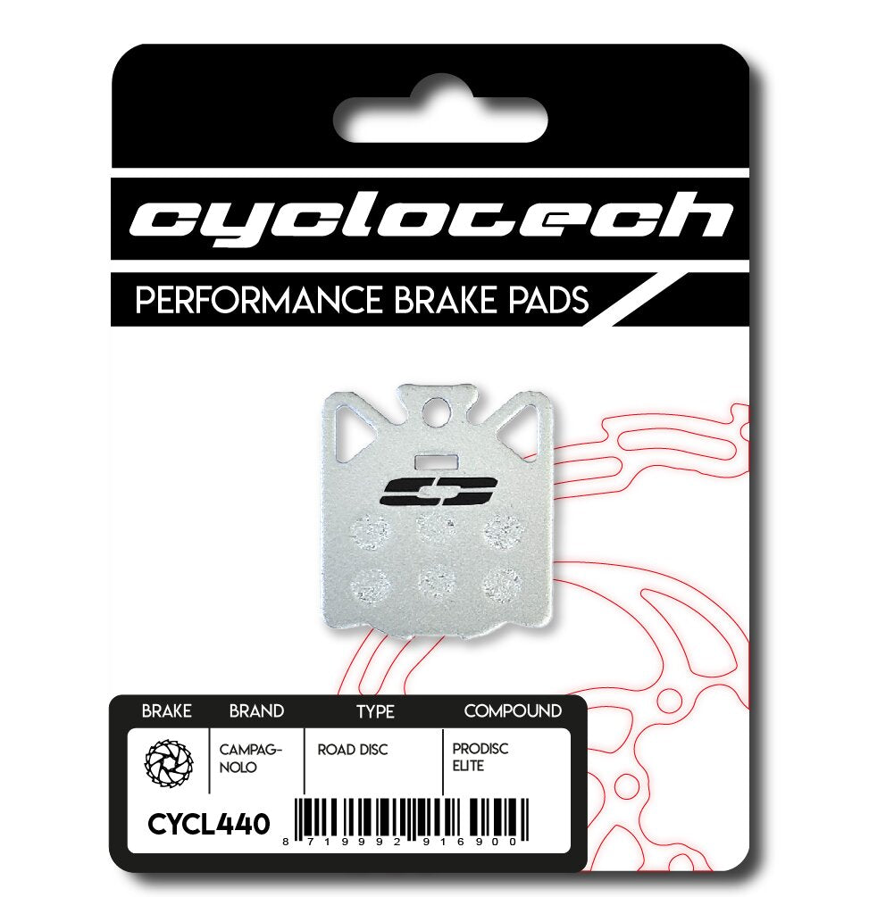 Pastilla de freno de disco Cyclo tech prodisc elite campagnolo disc